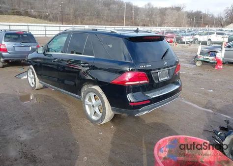 2017 Mercedes-Benz Gle 350 4Matic из США, поврежденный, VIN 4JGDA5HBXHA983854